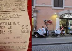 Roma, scontrino da 430 euro alle turiste giapponesi per due piatti di spaghetti