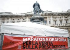 Prescrizione, la maratona dei penalisti