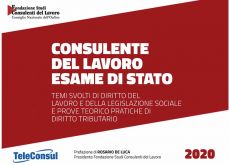 Consulente del Lavoro – Esame di Stato 2020