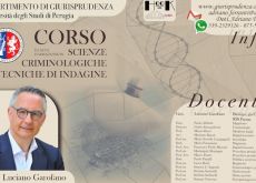 Aperte le iscrizioni al nuovo corso in Scienze Criminologiche e Tecniche di Indagine