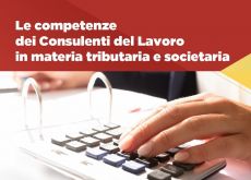 Nuovo e-book sulle competenze tributarie e societarie dei Consulenti del Lavoro