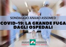 Fuga dagli ospedali. In 10 anni aumento esponenziale delle dimissioni tra i medici.