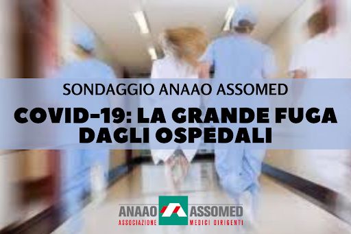 Fuga dagli ospedali. In 10 anni aumento esponenziale delle dimissioni tra i medici.