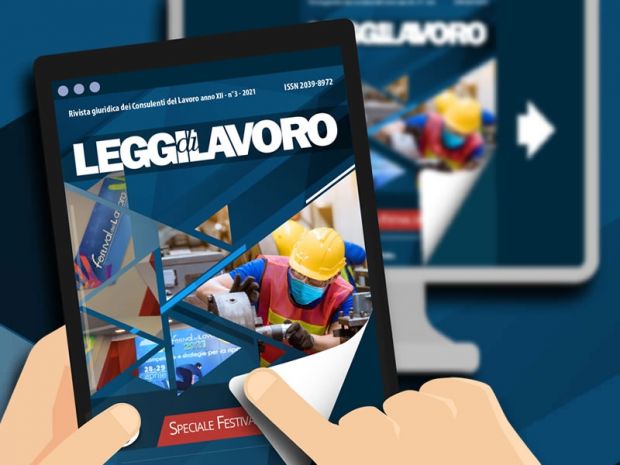 Online il n. 3/2021 di Leggi di Lavoro