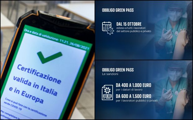 Green pass e lavoro, dall’obbligo alle sospensioni e sanzioni ecco le novità dal 15 ottobre