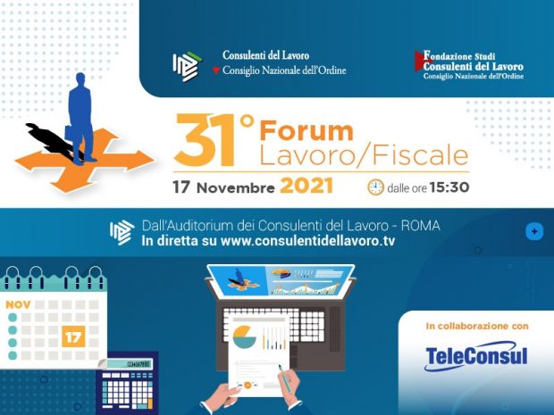 Forum Lavoro/Fiscale domani 17.11