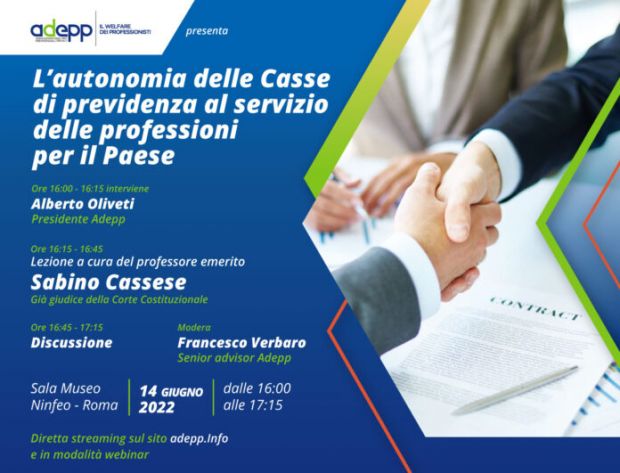 L’autonomia delle casse al servizio delle professioni per il paese