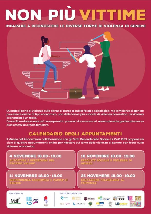 Inps: fino al 25 tanti eventi contro la violenza sulle donne