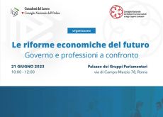 Le riforme economiche del futuro: confronto tra Cdl e Commercialisti