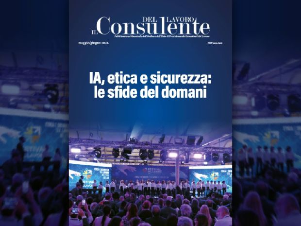 Online il n. 3/2024 de “Il Consulente del Lavoro”