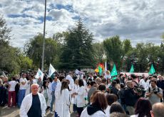 Successo della manifestazione a Foggia contro le aggressioni al personale.