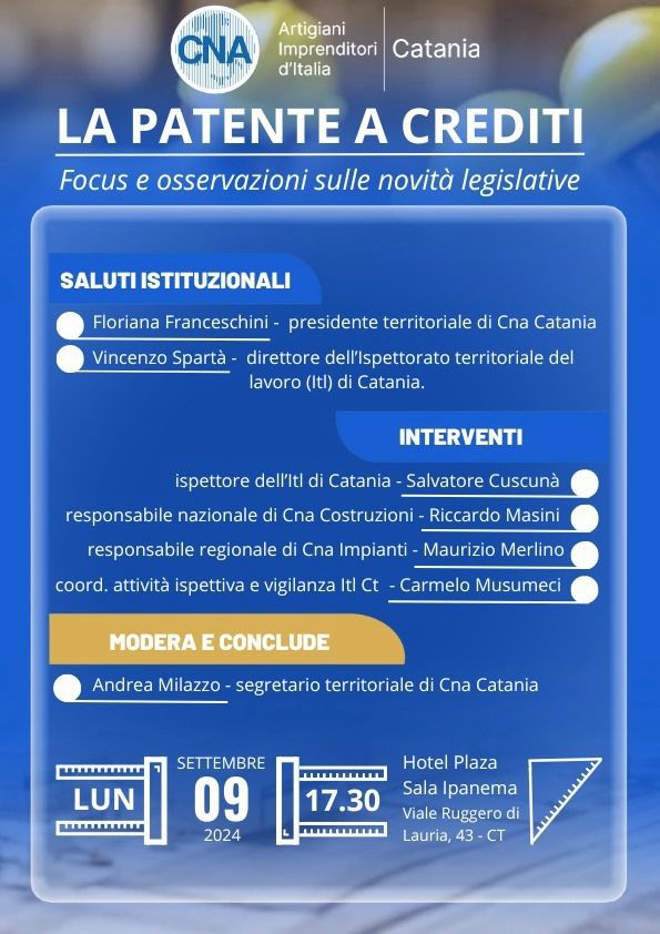 «La patente a crediti. Focus e osservazioni sulle novità legislative»