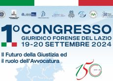 Al via il primo congresso giuridico forense