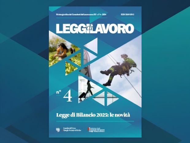 Online il n. 4/2024 di “Leggi di Lavoro”