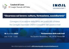 Sicurezza sul lavoro: cultura, formazione, sussidiarietà