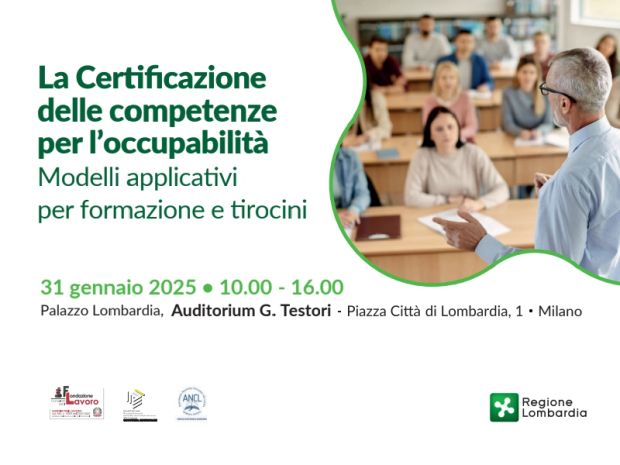 La certificazione delle competenze per l'occupabilità