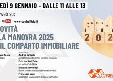 Le novità della manovra 2025 per il comparto immobiliare”