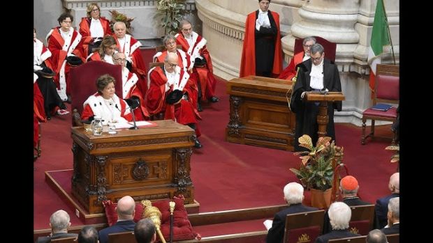 Cerimonia di inaugurazione dell’anno giudiziario presso la Corte di cassazione