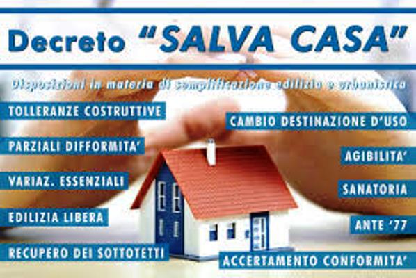 Arrivano le linee guida su sanatorie e regole salva-casa